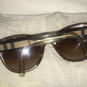 Burberry Sunglasses Cool Women's Cat-Eye Brown